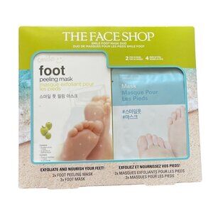 The Face Shop Korean Smile Foot Peeling And Mask Bundle Pack